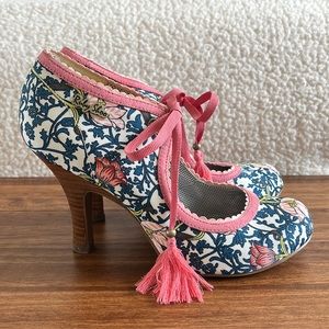 Ruby Shoo Floral Heel